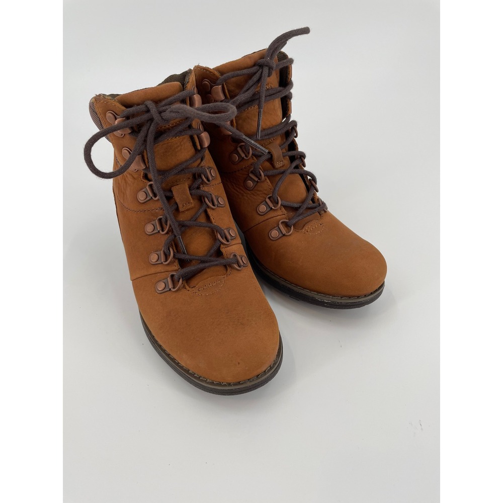Merrell Oak Waterproof Boots Womens 6.5 Brown Leather M Select Dry J45538‎